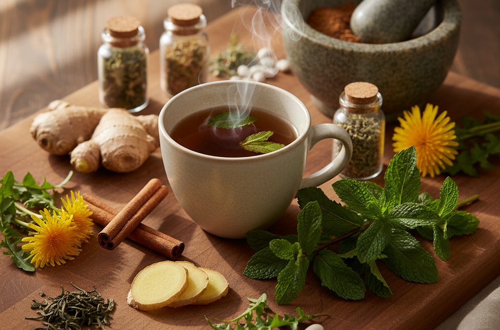 Jakie zioła na przemianę materii