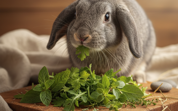 Jakie zioła podawać królikom
