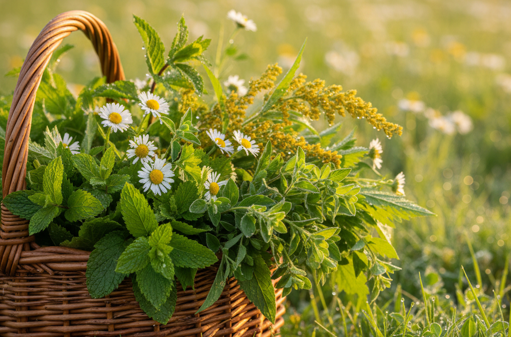 Jakie zioła zbiera się w maju