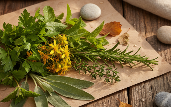 Jakie zioła zbierać w październiku