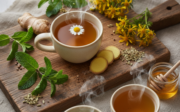 Jakie zioła pić na ból żołądka