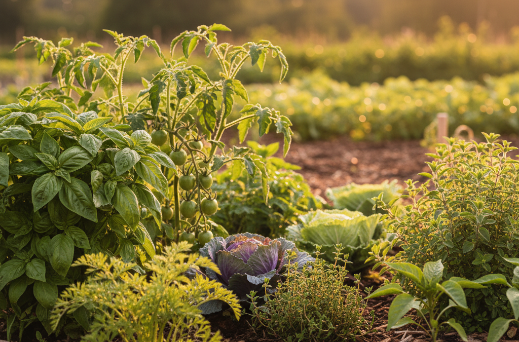 Jakie zioła można sadzić obok siebie