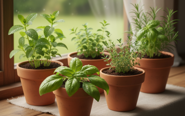 Jakie zioła na parapet