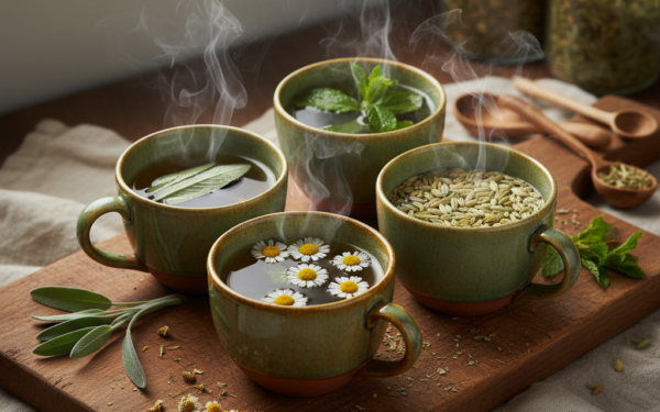 Jakie zioła pić, żeby się nie pocić?