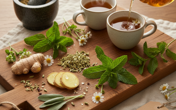 Jakie zioła są dobre na żołądek?