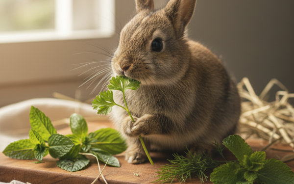 Jakie zioła może jeść królik miniaturka