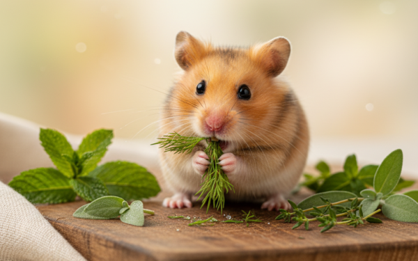 Jakie zioła może jeść chomik?