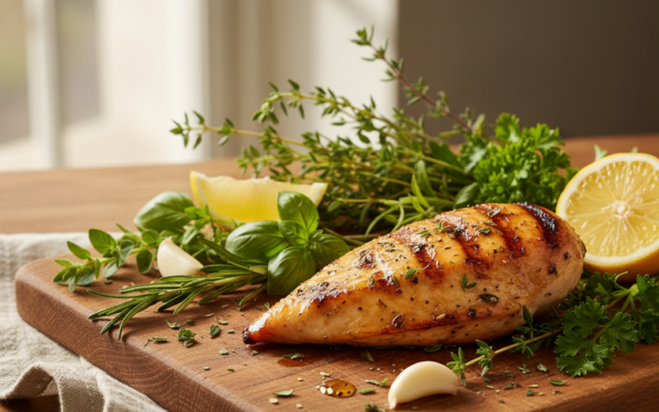Jakie zioła do fileta z kurczaka?