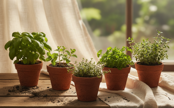 Jakie zioła do doniczek