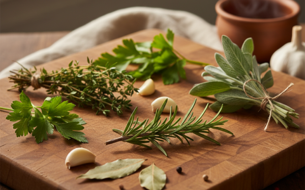 Jakie zioła do duszonej cielęciny
