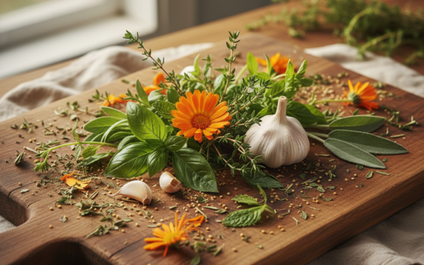 Jakie zioła dla gołębi?