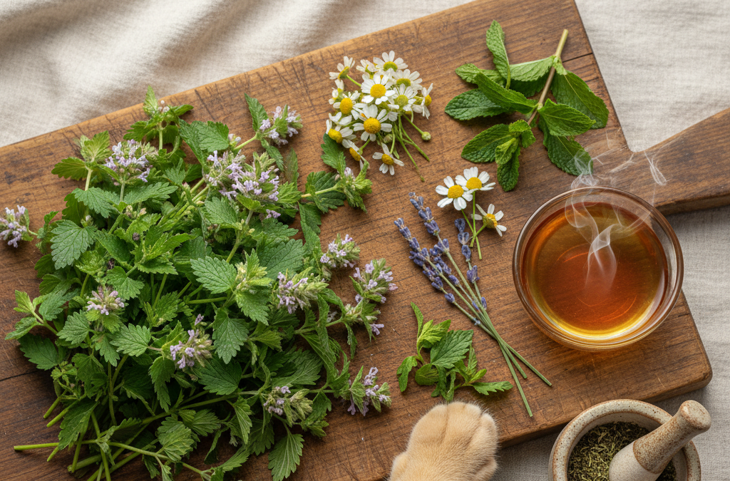 Jakie zioła dla kota