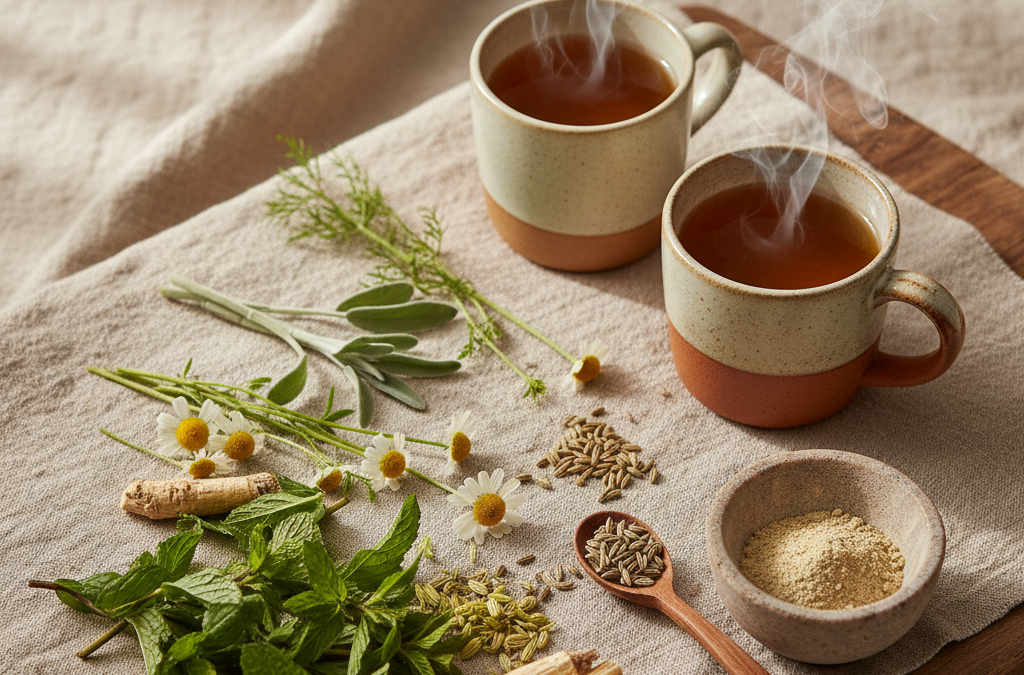 Jakie zioła na nadkwasotę