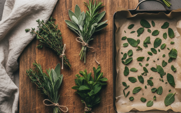 W jakiej temperaturze suszyć zioła?