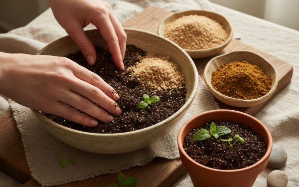 Jaka ziemia do ziół doniczkowych
