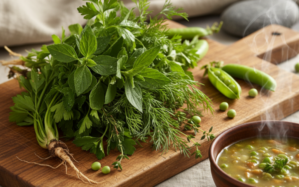 Jakie zioła do grochówki?