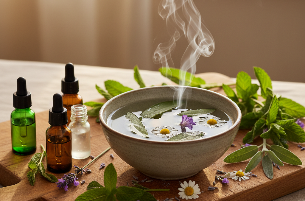 Jakie zioła do inhalacji na zatoki