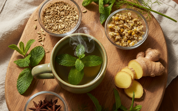 Jakie zioła na wzdęty brzuch