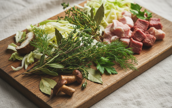 Jakie zioła do bigosu