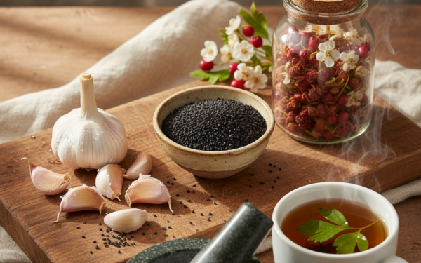 Jakie zioło obniża ciśnienie?