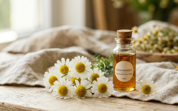 Aromaterapia rumiankiem w szpitalu – jak olejek z Matricaria chamomilla może pomóc w bólu i lęku?